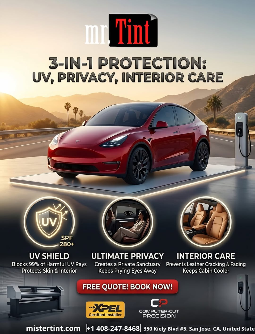 3-in-1 Protection: Shield Your Car with Mr. Tint! 🚗🛡️